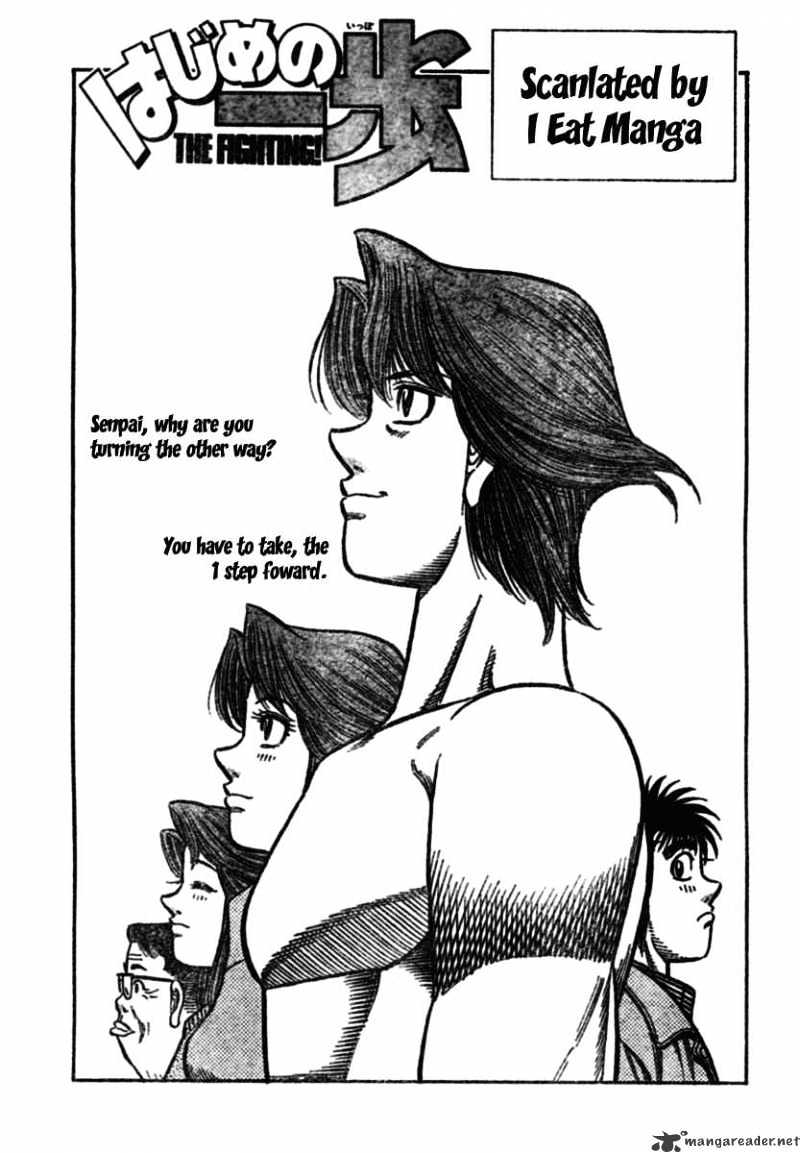 Hajime no Ippo: Fighting Spirit, Chapter 851 image 01